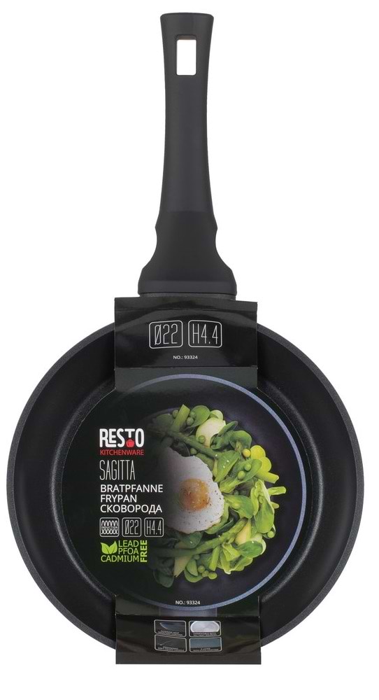 Фото - Сковорода універсальна RESTO 20 см (93323)