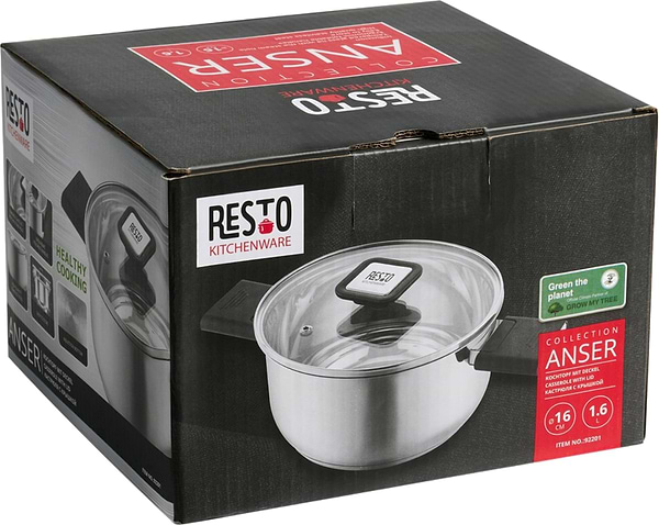Фото - Каструля RESTO ANSER 1.6 л (92201)