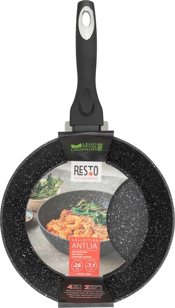 Фото - Сковорода универсальная RESTO ANTLIA 26 см (93063)