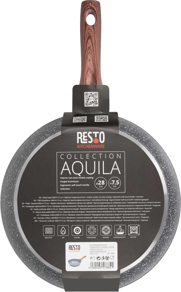 Фото - Сковорода універсальна RESTO AQUILA 28 см ()