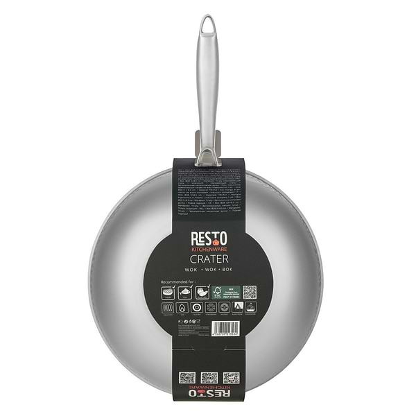 Фото - Сковорода ВОК RESTO CRATER 28 см (95004)