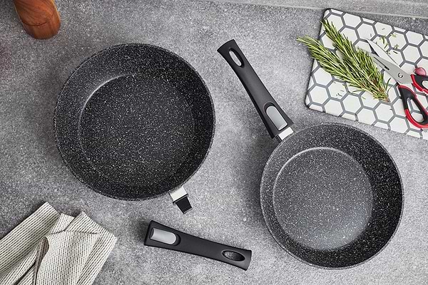 Фото - Сковорода універсальна зі знімною ручкою RESTO LEO 24 см (93040)