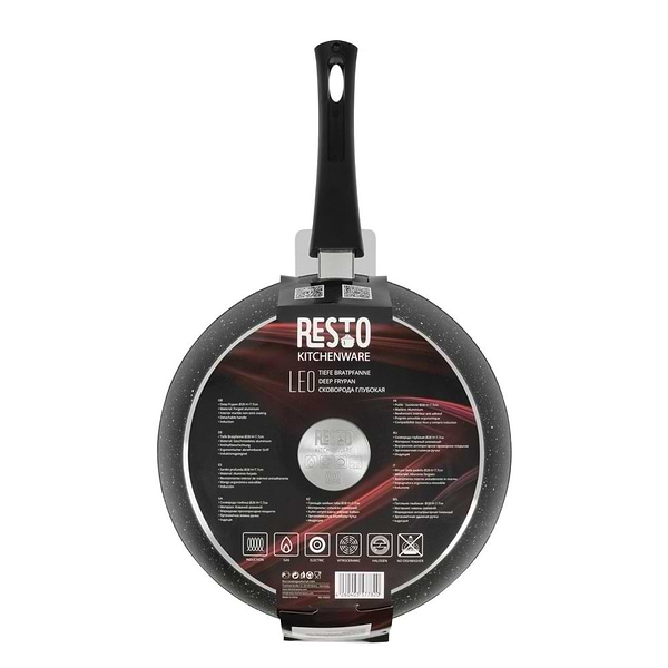 Фото - Сковорода універсальна зі знімною ручкою RESTO LEO 28 см (93042)