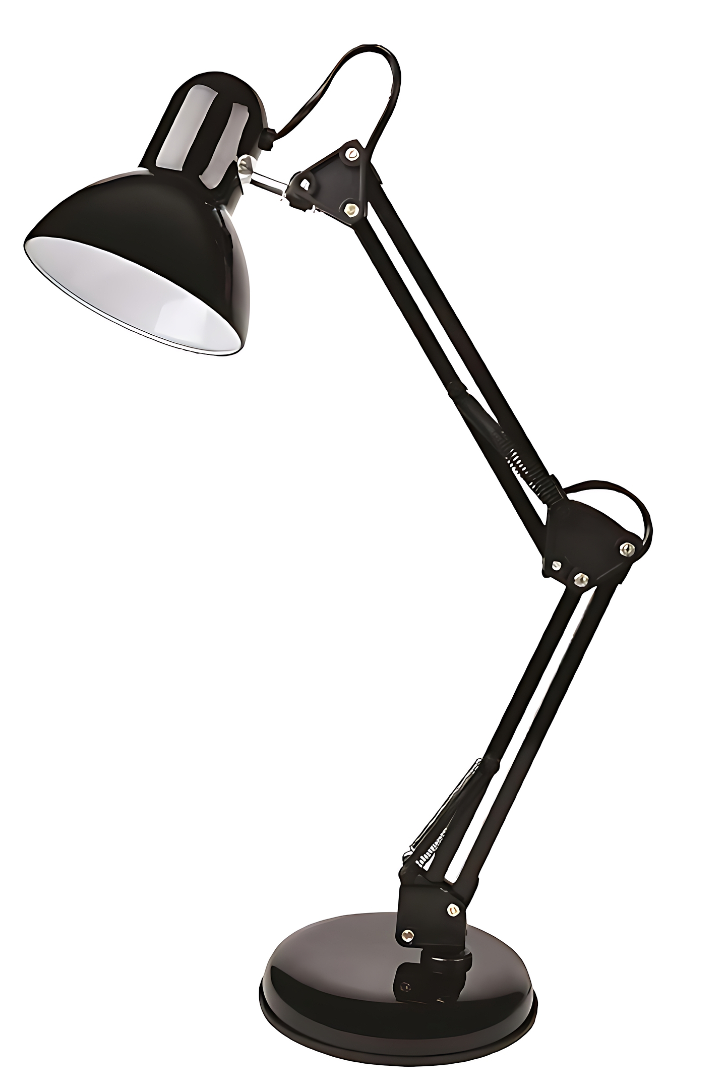 Настільна лампа Євросвітло Ridy-027 STD-01 E27 Чорна (000060191)