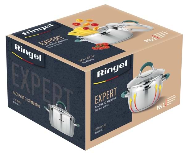 Фото - Каструля Ringel Expert 16 см 1.6 л (RG 2018-16)