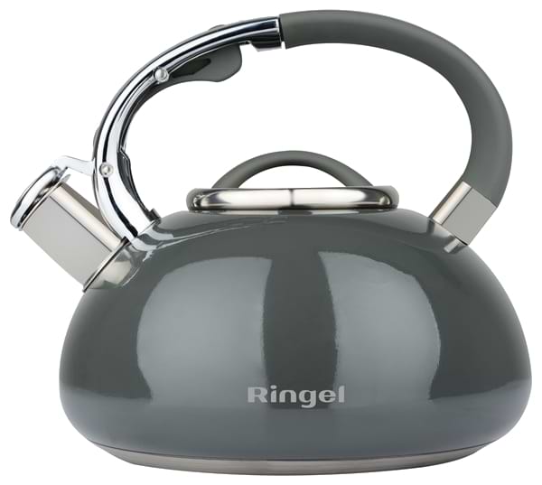 Фото - Чайник металлический Ringel Grey line 3.0 л (RG-1008)