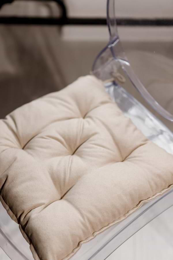 Фото - Подушка для стула Прованс RINO бежевая 40х40 см (038560)