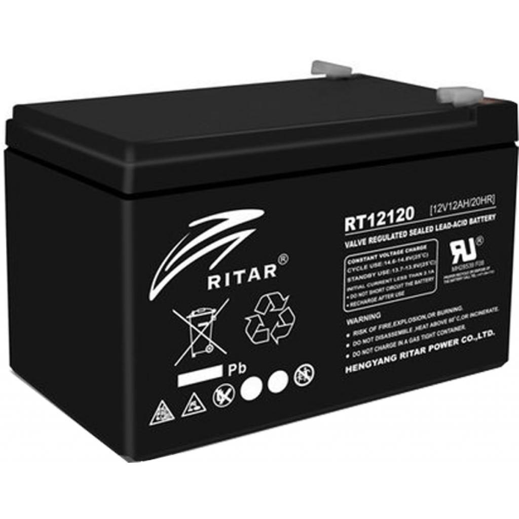 Акумулятор для ДБЖ Ritar AGM RT12120B 12V 12Ah - Фото 1