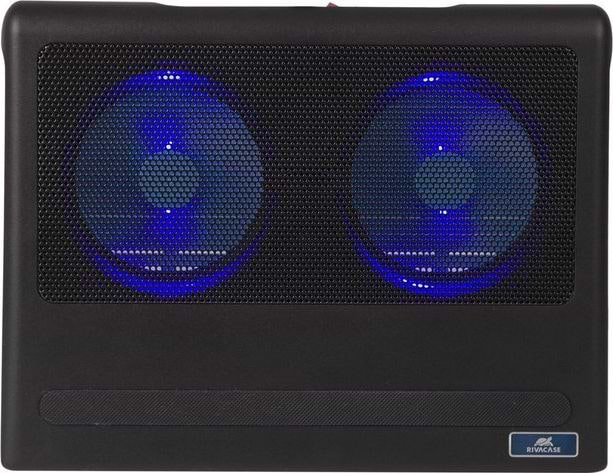 Підставка під ноутбук охолоджуюча RIVACASE 5557 Black - Фото 1