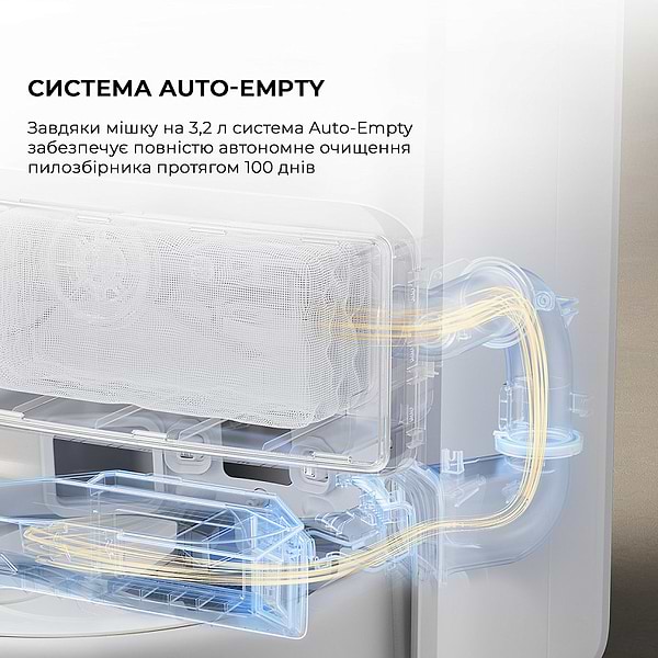 Фото - Робот-пилосос миючий Mova V50 Ultra Complete White EUA