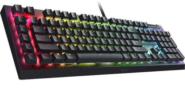Фото - Клавиатура проводная игровая Razer BlackWidow V4 X Green Switch RU (RZ03-04700800-R3R1)