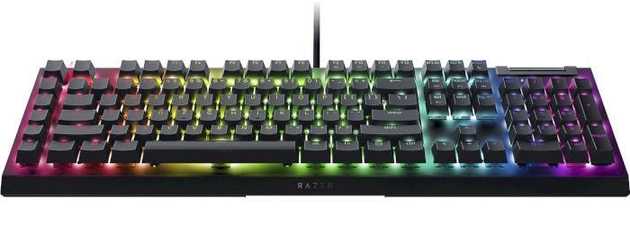 Фото - Клавиатура проводная игровая Razer BlackWidow V4 X Green Switch RU (RZ03-04700800-R3R1)
