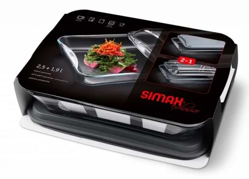 Фото - Форма для приготовления Simax Exclusive 2,5 л 320х228х103 мм (s7216/7576/L)