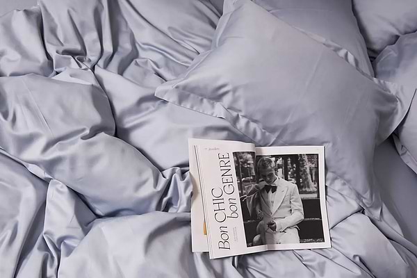 Фото - Комплект постільної білизни Moon&Star Satin Premium Skyline King Size 220x240 (MS-820003850)