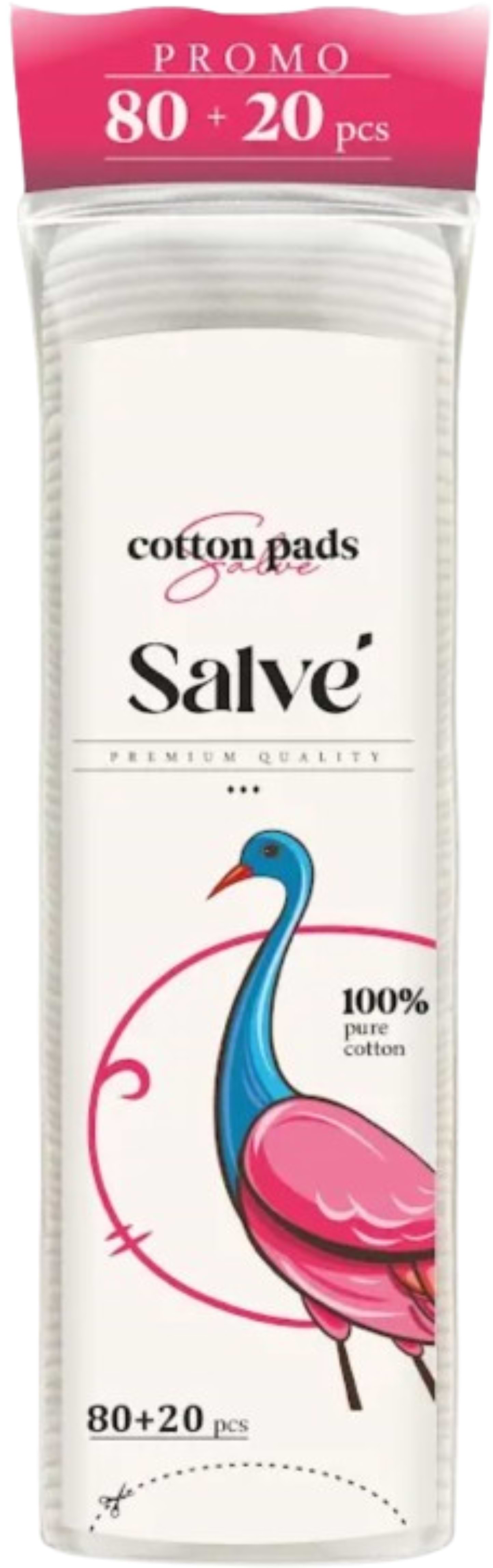 Ватні диски Salve 80+20 шт. (5853954200652)