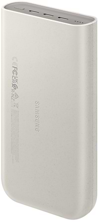 Фото - Батарея мобільна Samsung Battery Pack 20000 mAh 45W Super Fast Charging 2.0 Beige (EB-P4520XUEGEU)