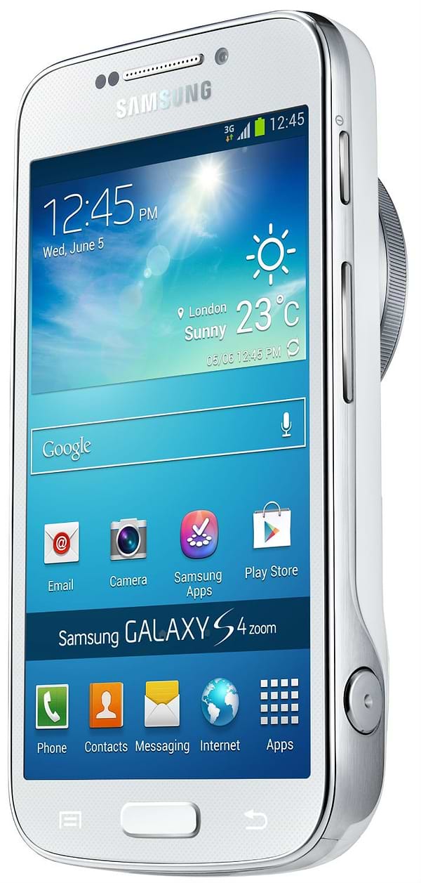 Фото - Смартфон Samsung C101 Galaxy S4 Zoom Pure White