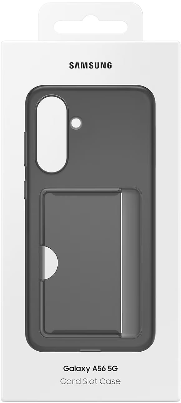Фото - Чохол для смартфону Samsung Card Slot Case A56 Black (EF-OA566TBEGWW)
