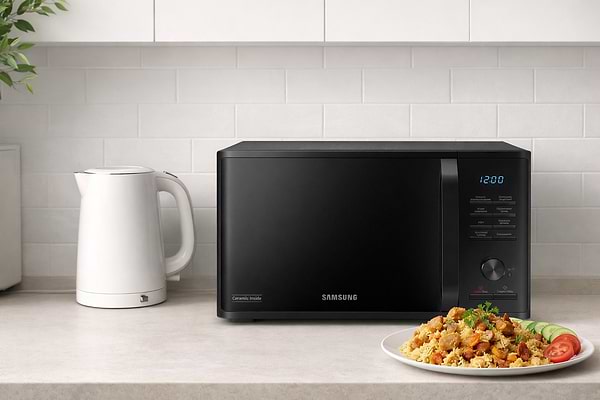 Фото - Мікрохвильова піч (НВЧ) Samsung MS23K3515AK/UA