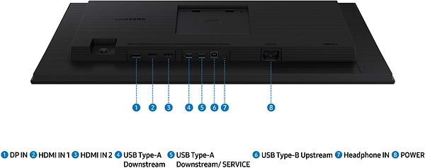 Фото - Монитор Samsung S24D400 (LS24D400GAIXCI/UA)
