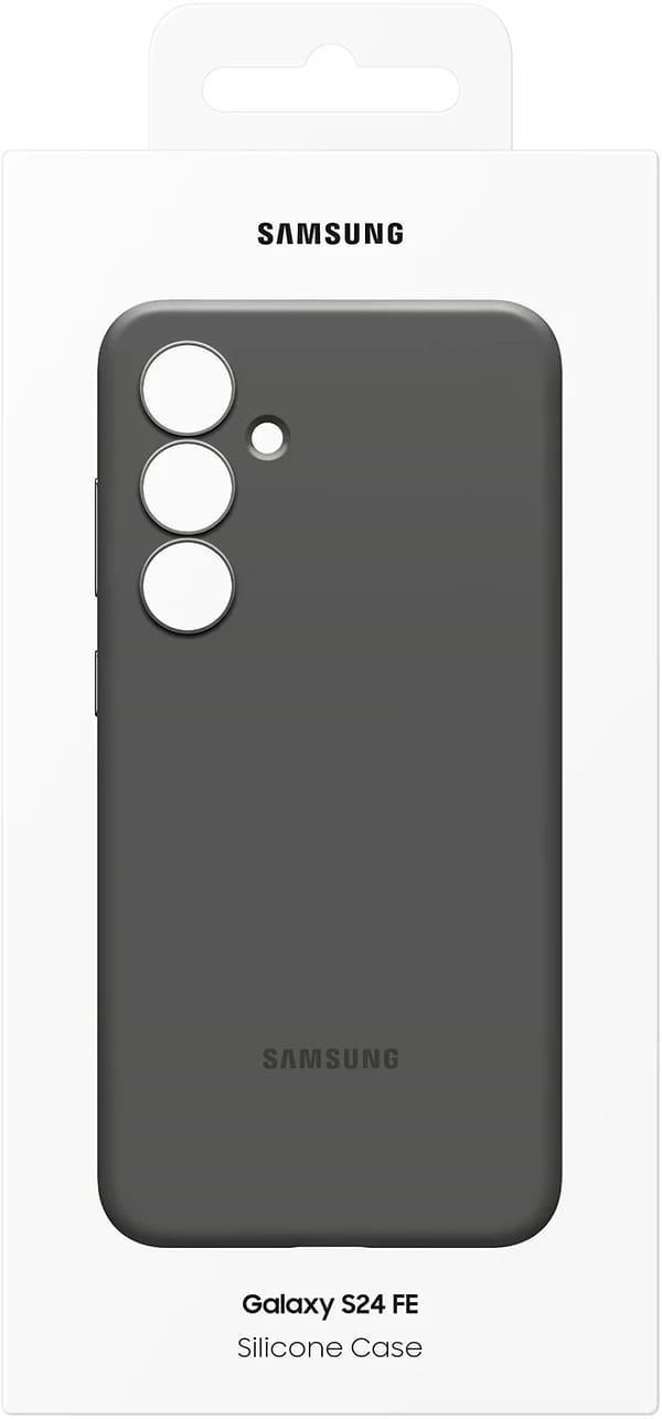 Фото - Чехол для смартфона Samsung Silicone Case S24 FE Black (EF-PS721CBEGWW)