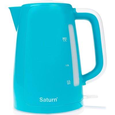 Електричний чайник Saturn ST-EK8439 White/Blue