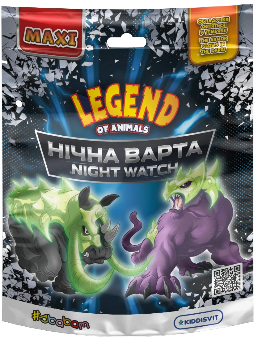 Стретч-антистресс #sbabam серии LEGEND OF ANIMALS МАКСИ – НОЧНАЯ СТРАЖА (в диспл.) (127/CN23)