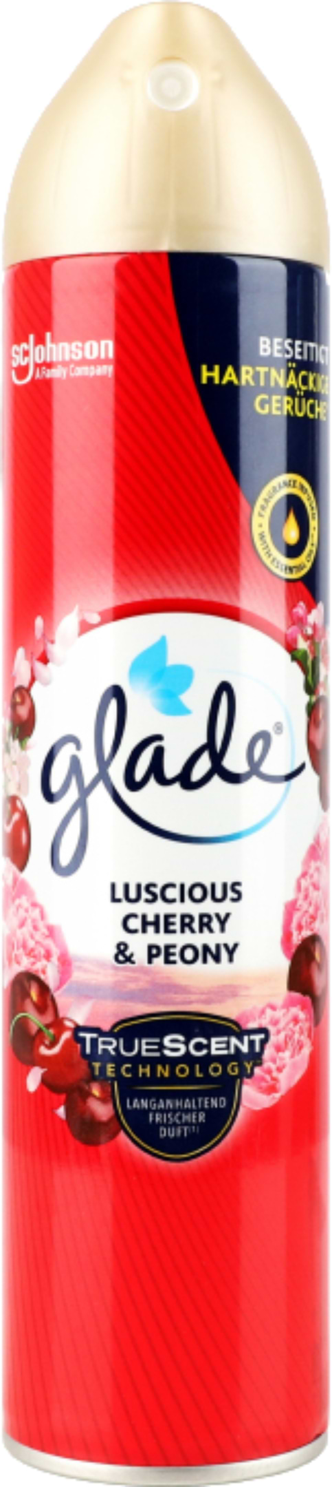 Фото - Освіжувач повітря аерозольний SC Johnson Glade Півон та соковиті ягоди 300 мл (5000204341171)