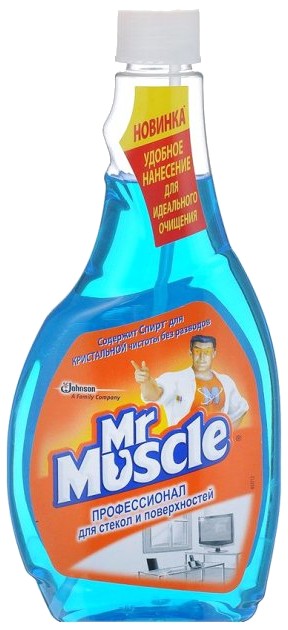Засіб для чищення універсальний SC Johnson Mr. Muscle 500 мл Голубой (4823002001020) - Фото 1