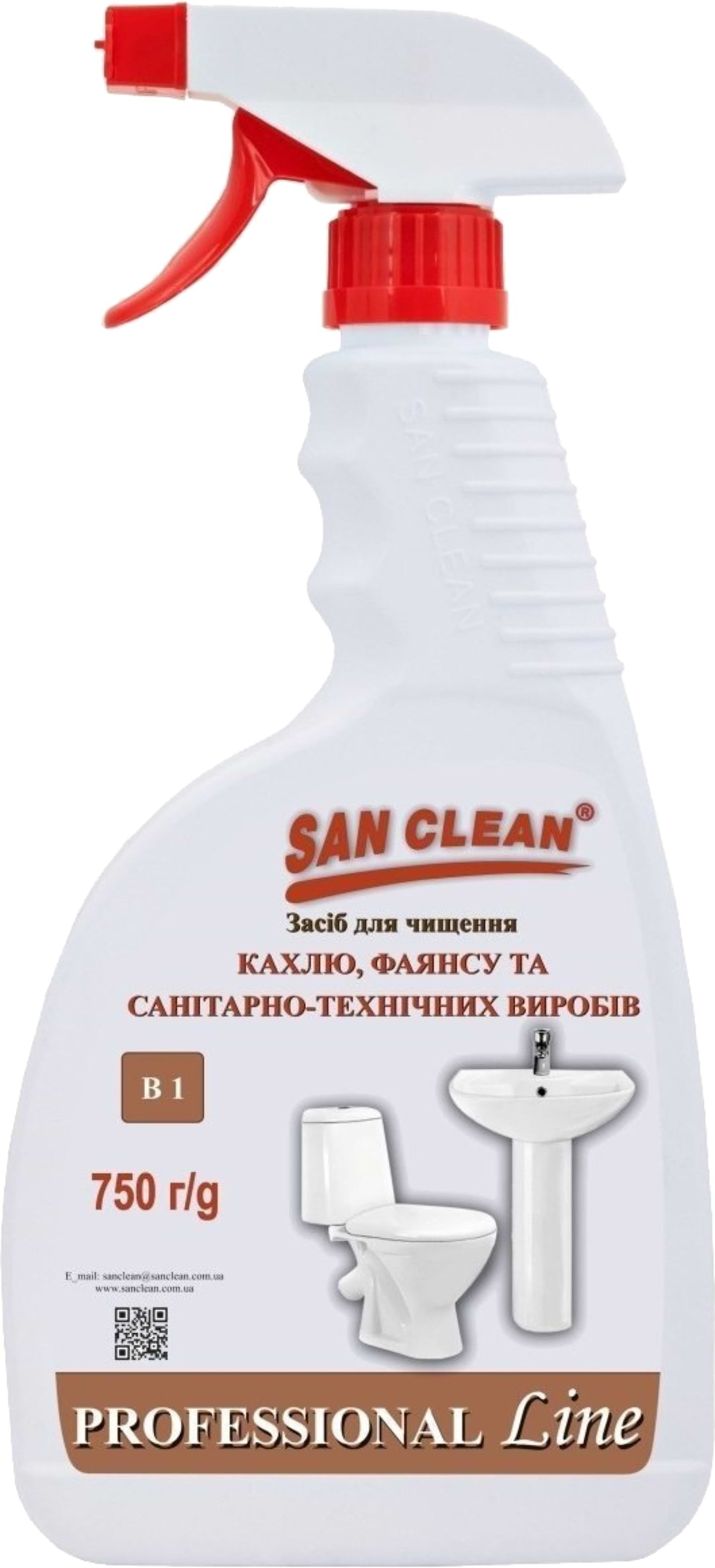 Засіб для миття у ванній кімнаті SC Johnson PROFESSIONAL Line 750 мл (4820003544143)