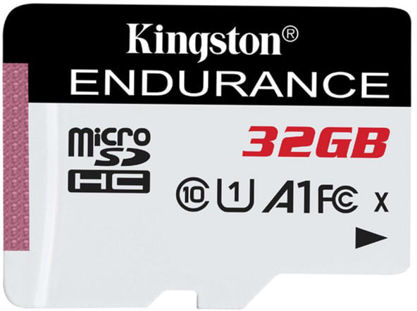Карта памяти Kingston microSDHC 32GB C10 UHS-I High Endurance (SDCE/32GB)