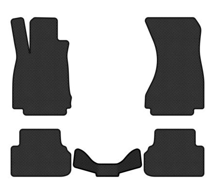 EVA коврики в салон авто EVAtech для A4 (B9) Audi 2015 5 поколение Sedan EU (AU348C5RBB)