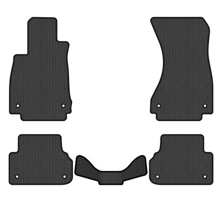EVA коврики в салон авто EVAtech для A4 (B9) Audi 2015 5 поколение Sedan EU (AU348CB5AV8SBB)