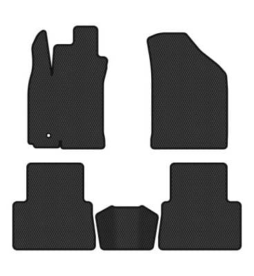 EVA коврики в салон авто EVAtech для Gentra Daewoo 2013 1 поколение Sedan EU DO32534CV5AV1RBB