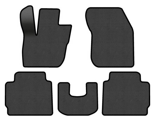 EVA коврики в салон авто EVAtech для Fusion Restyling Ford 2017 2 поколение Sedan USA FD1451CV5SBB