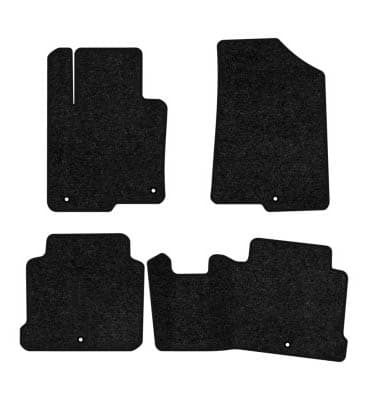 Коврики ворсовые в салон авто EVAtech Standard для Hyundai Sonata (LF) Hybrid 2014-2019 7 поколение Sedan USA черный кант HY43551PVZ4KH5VEB