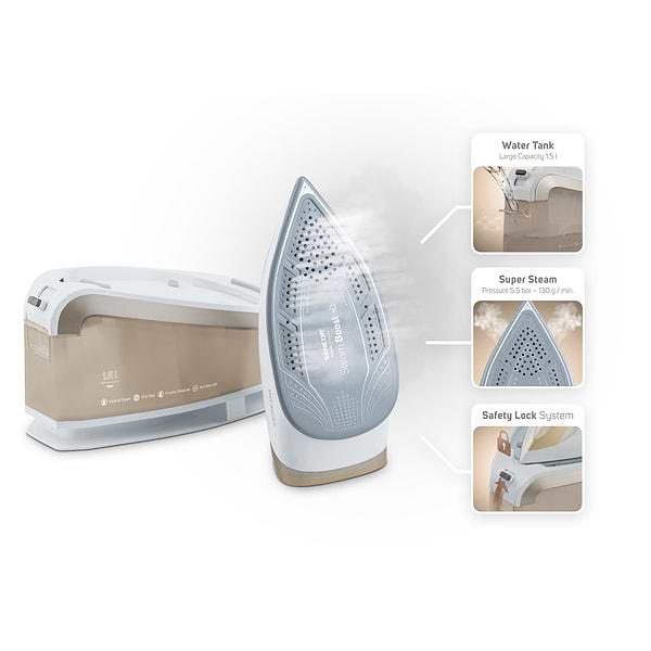 Фото - Праска з парогенератором Sencor SSI0810VT