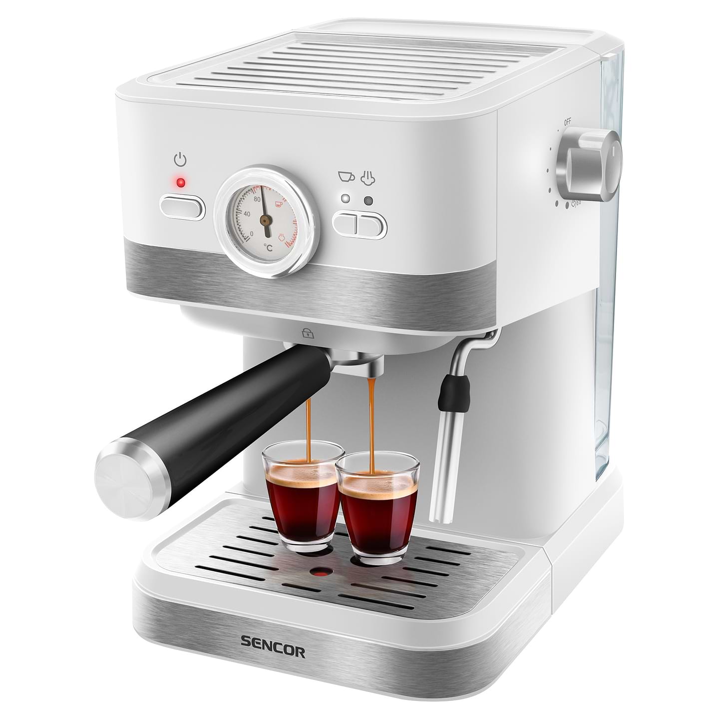 Кавоварка рожкова Sencor SES 1720WH - Фото 1