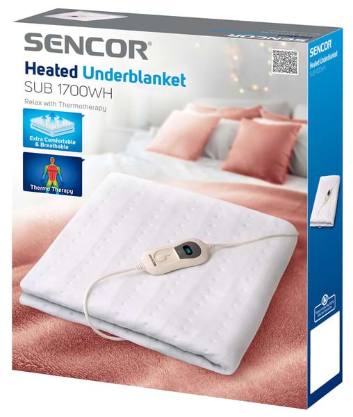 Фото - Електропростирадло Sencor SUB1700WH