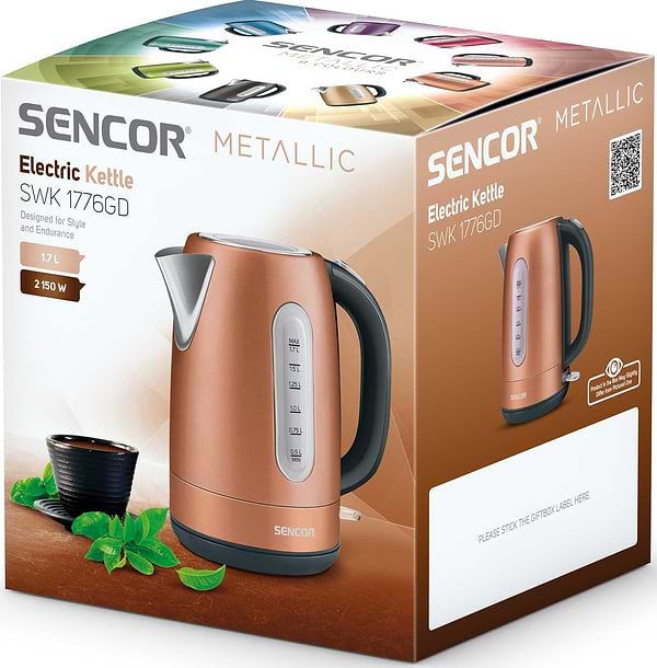 Фото - Электрический чайник Sencor SWK1776GD