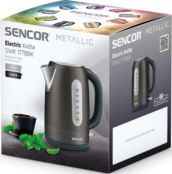 Фото - Электрический чайник Sencor SWK1778BK