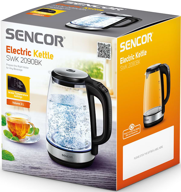 Фото - Електричний чайник Sencor SWK2090BK