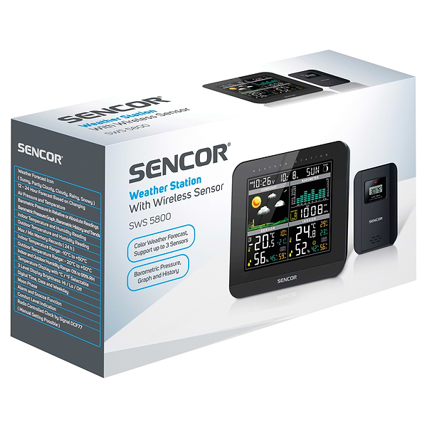 Фото - Метеостанция Sencor SWS5800