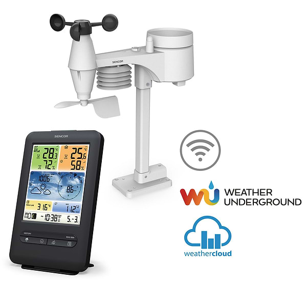 Фото - Метеостанция Sencor SWS9898WIFI