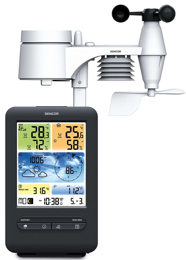 Фото - Метеостанция Sencor SWS9898WIFI