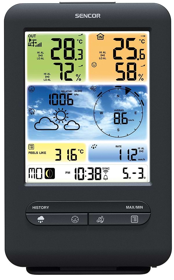 Фото - Метеостанция Sencor SWS9898WIFI