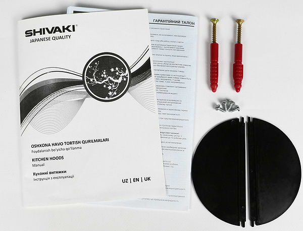 Фото - Вытяжка традиционная Shivaki ART 0960 PUNTO Grey