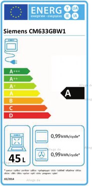 Фото - Духовой шкаф Siemens CM633GBW1