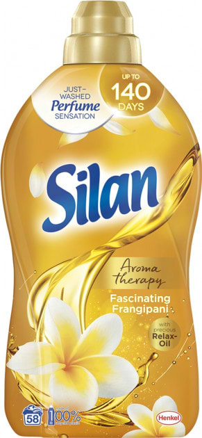 Фото - Ополіскувач для білизни Silan Ароматерапія Захоплюючий Франжіпані 1.45 л (ОС7747) Фото - Ополіскувач для білизни Silan Ароматерапія Захоплюючий Франжіпані 1.45 л (ОС7747)