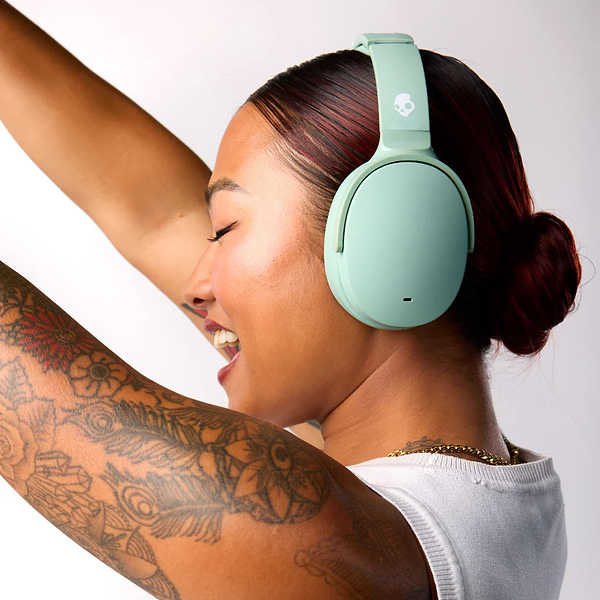 Фото - Навушники накладні бездротові Skullcandy Hesh ANC Preppy Sage (S6HHW-S795)